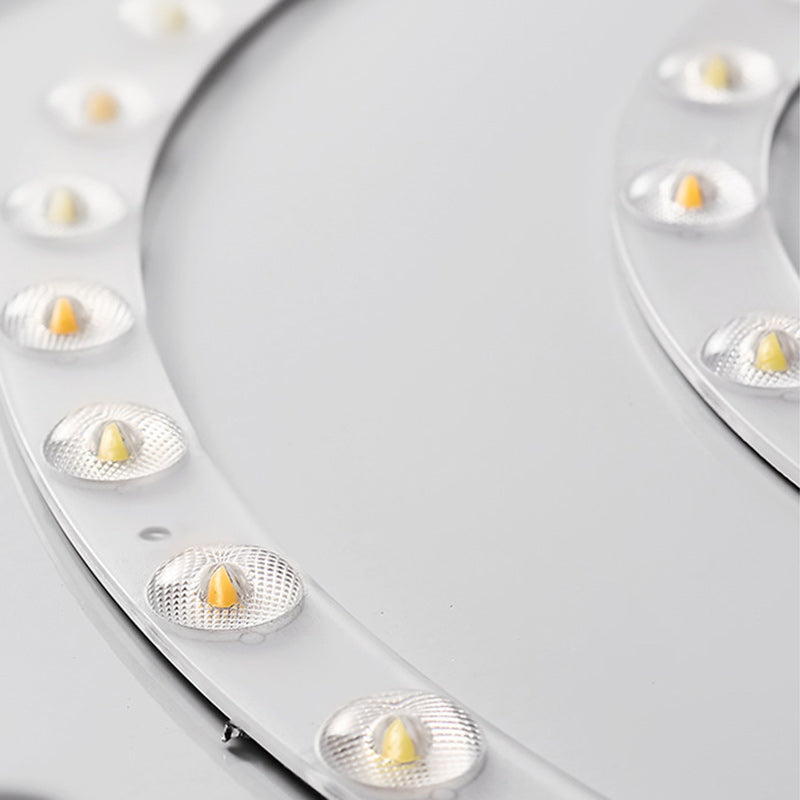 Moderne minimalistische runde Eisen-Acryl-LED-Deckenleuchte für das Esszimmer 