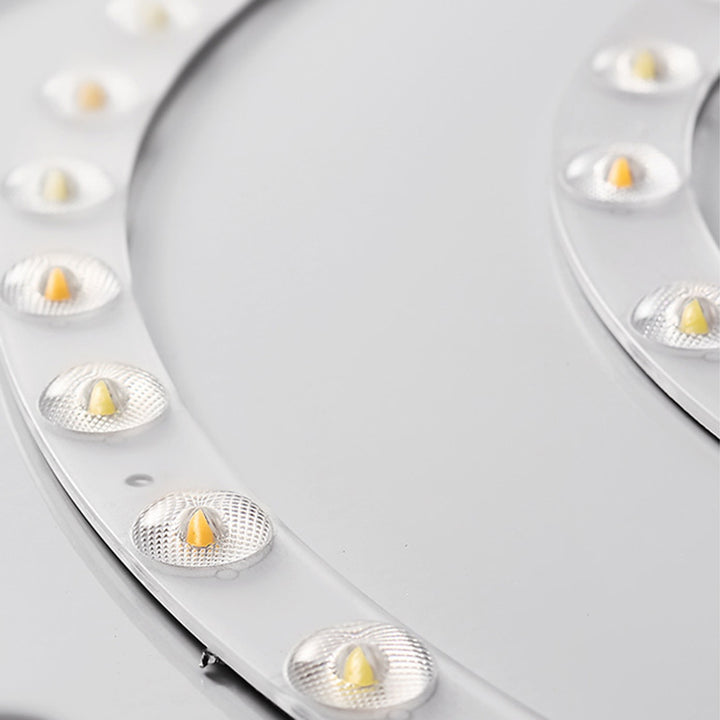 Moderne minimalistische runde Eisen-Acryl-LED-Deckenleuchte für das Esszimmer 