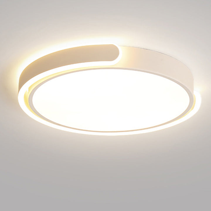 Moderne minimalistische runde Eisen-Acryl-LED-Deckenleuchte für das Esszimmer 
