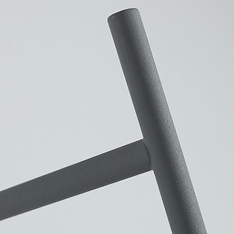 Zeitgenössische nordische runde Eisen-Glas-Wandleuchte mit 1 Licht für das Wohnzimmer 