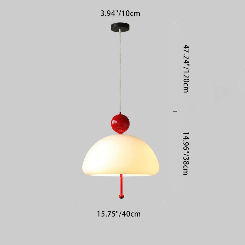 Zeitgenössische kreative runde Eisen-Glas 3-Licht-Pendelleuchte für das Wohnzimmer 