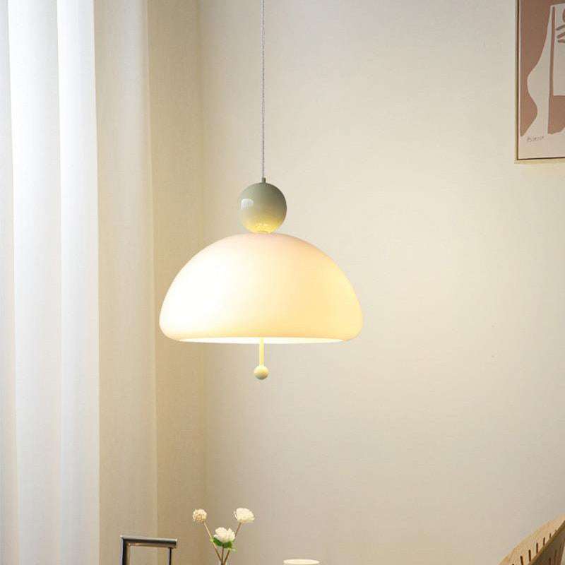 Zeitgenössische kreative runde Eisen-Glas 3-Licht-Pendelleuchte für das Wohnzimmer 