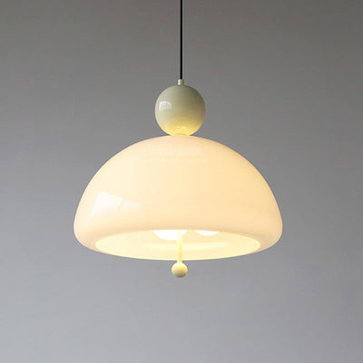 Zeitgenössische kreative runde Eisen-Glas 3-Licht-Pendelleuchte für das Wohnzimmer 