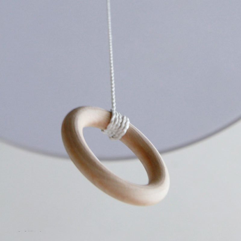 Suspension lumineuse contemporaine scandinave en aluminium à 1 lumière pour salon 