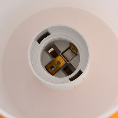 Zeitgenössische kreative Trommelkeramik Glas 1-Licht Tischlampe für das Wohnzimmer 