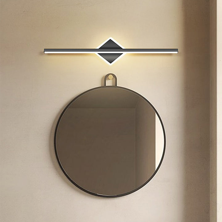 Moderne minimalistische Streifen Eisen Acryl LED Wandleuchte für Wohnzimmer 