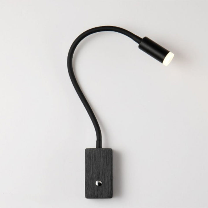 Zeitgenössische skandinavische Säulen Aluminium Acryl LED Wandleuchte für Wohnzimmer 