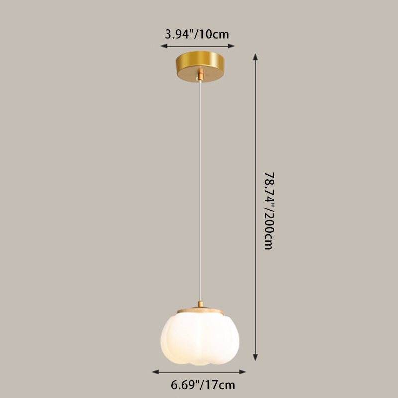 Moderner minimalistischer runder Eisen-Acryl 1-Licht-Pendelleuchte für Wohnzimmer 