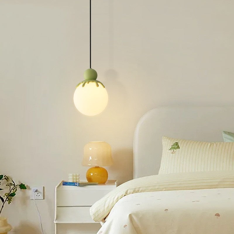 Globe créatif contemporain en résine plastique, suspension à 1 lumière pour le salon 