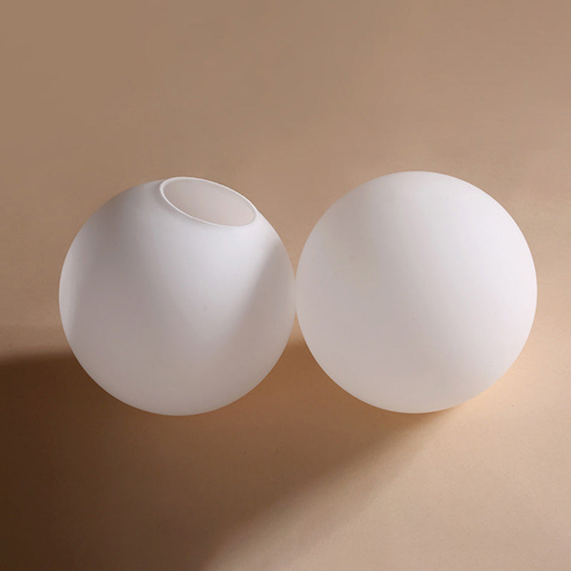 Zeitgenössische Luxus-Globus-Kupferglas-Deckenleuchte mit 4 Leuchten für das Wohnzimmer 