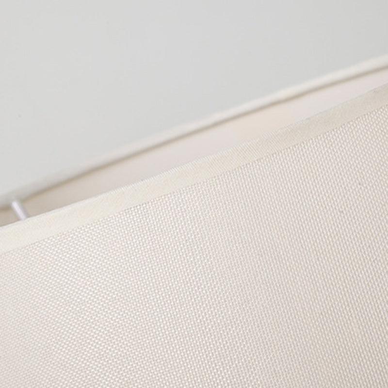 Lampe de table à 1 lumière en tissu céramique en cuivre avec tambour chinois traditionnel pour salon 