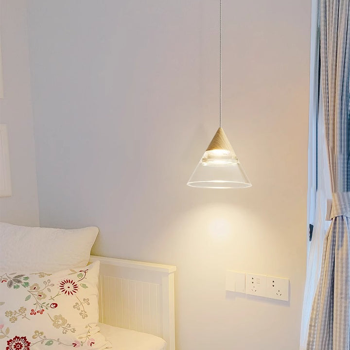 Lustre LED en acrylique rond en fer nordique contemporain pour salon 