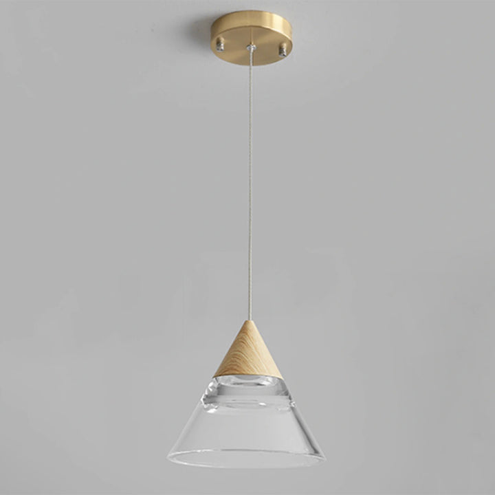 Lustre LED en acrylique rond en fer nordique contemporain pour salon 