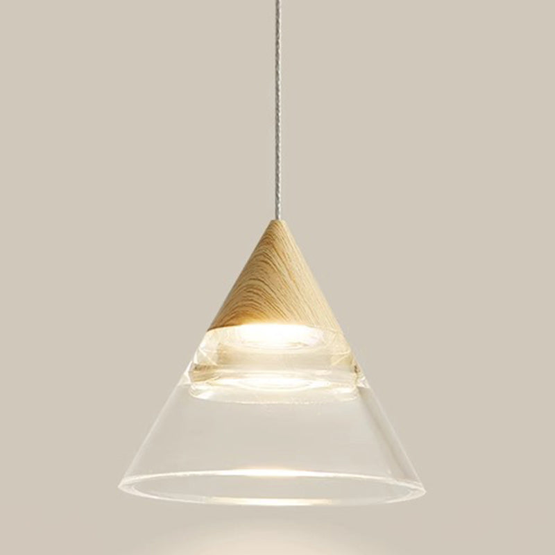 Lustre LED en acrylique rond en fer nordique contemporain pour salon 