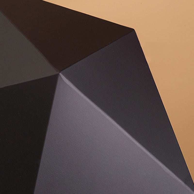 Zeitgenössische industrielle Rhombus-Eisen 1-Licht Pendelleuchte für das Wohnzimmer 