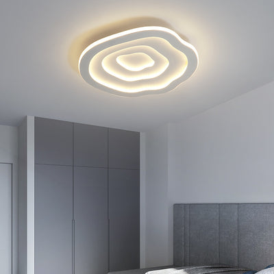 Luz de techo empotrada LED de acrílico y hierro de Creative Cloud contemporáneo para sala de estar 