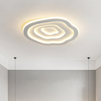 Luz de techo empotrada LED de acrílico y hierro de Creative Cloud contemporáneo para sala de estar 