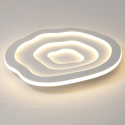Luz de techo empotrada LED de acrílico y hierro de Creative Cloud contemporáneo para sala de estar 