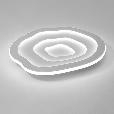Luz de techo empotrada LED de acrílico y hierro de Creative Cloud contemporáneo para sala de estar 