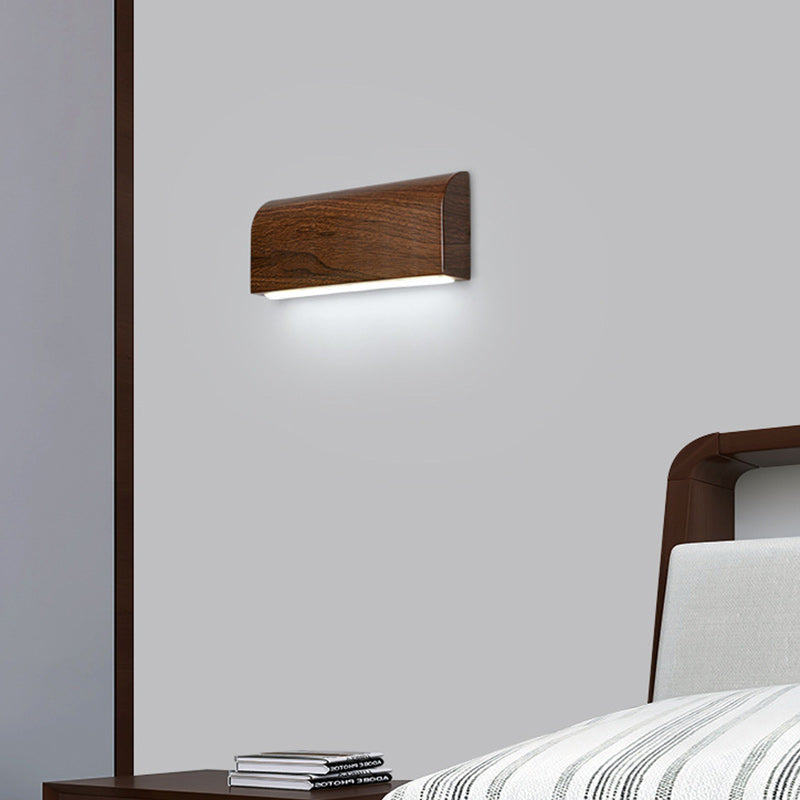 Contemporary Nordic Rectangular Iron Acrylic LED Wall Sconce Lamp For Living Room