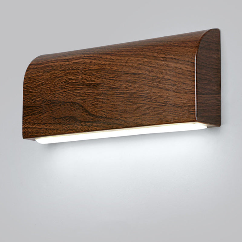 Contemporary Nordic Rectangular Iron Acrylic LED Wall Sconce Lamp For Living Room
