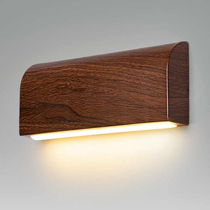 Contemporary Nordic Rectangular Iron Acrylic LED Wall Sconce Lamp For Living Room