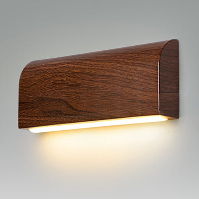 Contemporary Nordic Rectangular Iron Acrylic LED Wall Sconce Lamp For Living Room