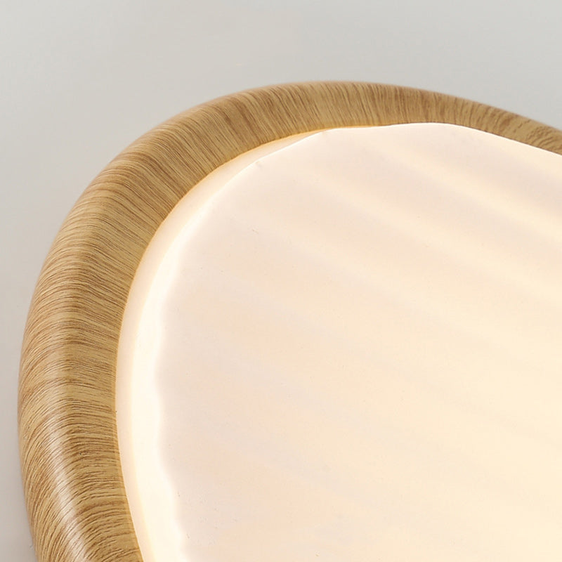 Zeitgenössische skandinavische runde Eisen-Acryl-LED-Deckenleuchte für das Wohnzimmer 