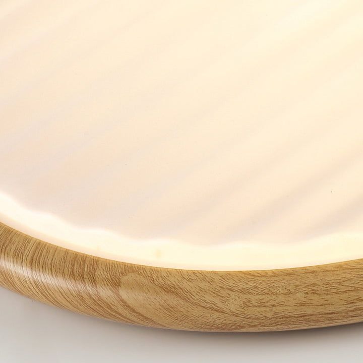 Zeitgenössische skandinavische runde Eisen-Acryl-LED-Deckenleuchte für das Wohnzimmer 