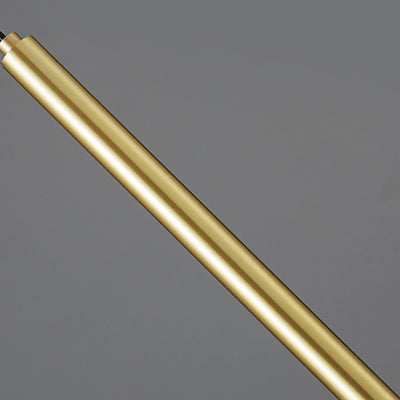 Modern Minimalist Column Iron Aluminum Acrylic LED Pendant Light For Living Room