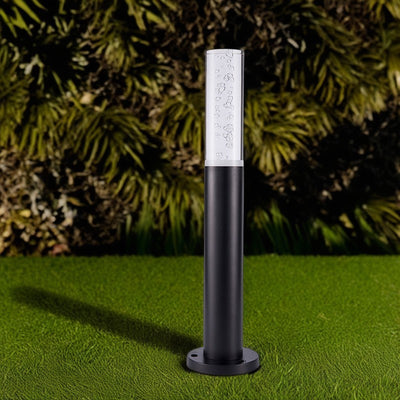 Lumière de paysage extérieure LED en aluminium acrylique cylindre minimaliste moderne pour jardin 