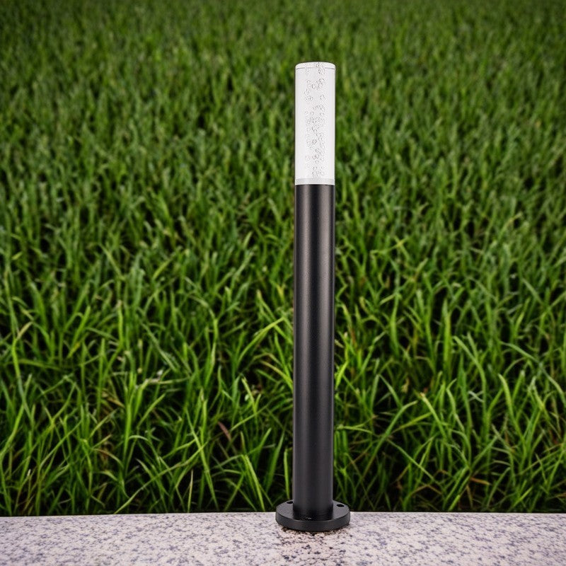Modern Minimalist Cylinder Aluminum Acrylic LED Outdoor Landscape Light For Garden