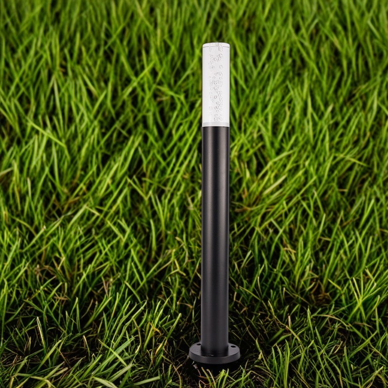 Modern Minimalist Cylinder Aluminum Acrylic LED Outdoor Landscape Light For Garden