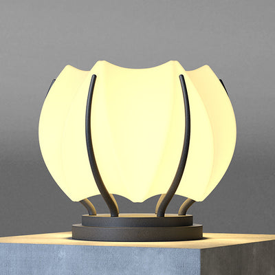 Contemporain Créatif Fleur Fer Plastique LED Tête de Lampe Pour Jardin 