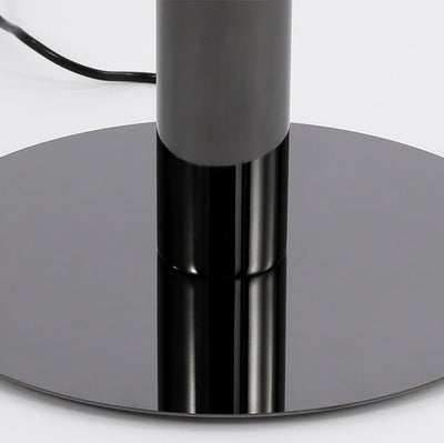 Contemporary Luxury Round Iron Acrylic LED Standing Floor Lamp For Living Room