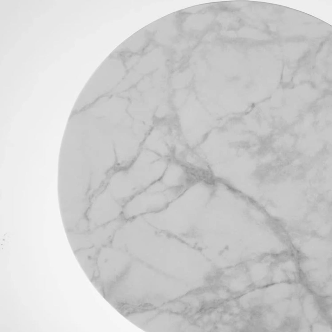 Contemporary Creative Rock Board Round Glacier Iron Acrylic LED Wall Sconce Lamp For Living Room