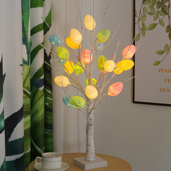 Lampe de table décorative à LED en forme d&