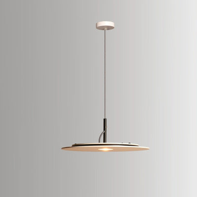 Lustre LED Rond en Fer Minimaliste Moderne pour Salon 