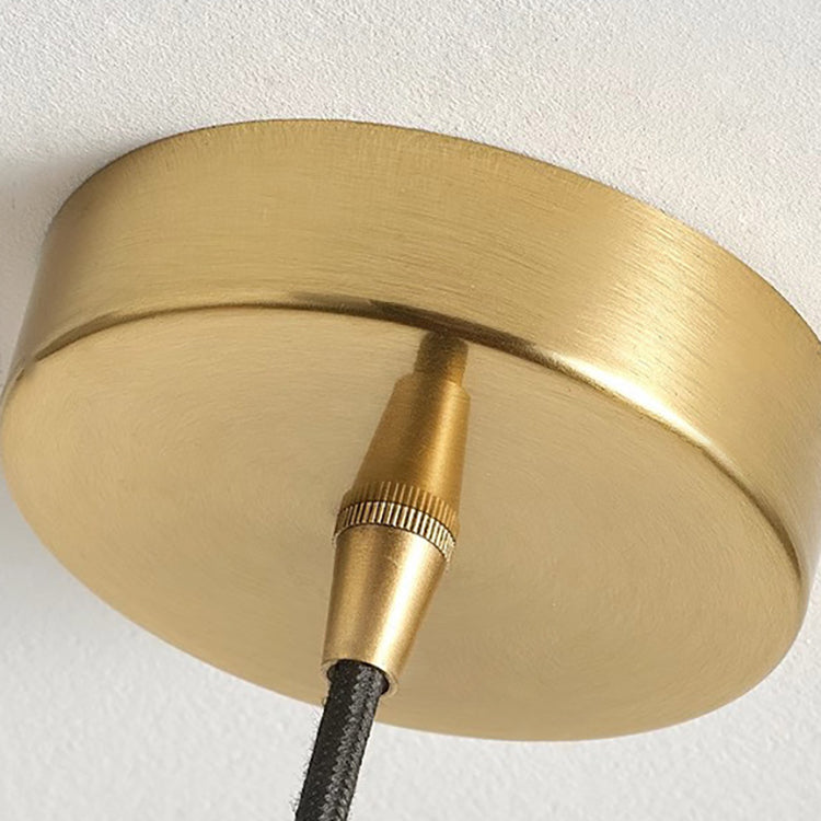 Moderne Übergangs-UFO-Hardware Holz 1-Licht Pendelleuchte für Esszimmer 