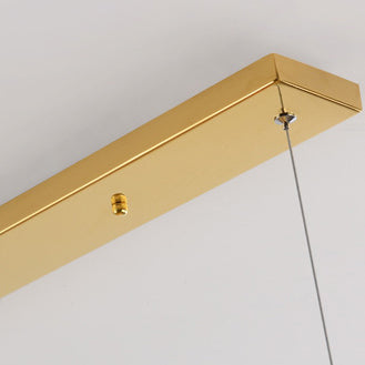 Traditionelle Chinesische Landschaft Eisen Acryl LED Insel Licht Kronleuchter Für Wohnzimmer 