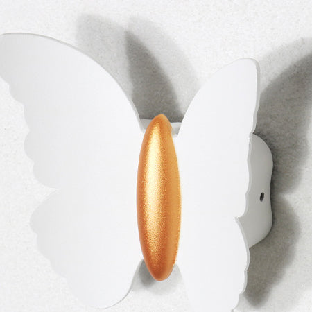 Applique murale LED en aluminium étanche papillon minimaliste moderne pour patio extérieur 