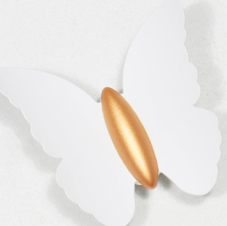 Applique murale LED en aluminium étanche papillon minimaliste moderne pour patio extérieur 