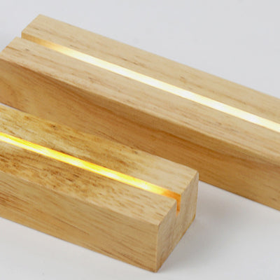 مصباح طاولة LED USB أكريليك خشب تموج الماء الحديث البسيط لغرفة النوم 