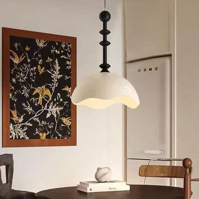 ضوء الثريا المعلق LED من الألمنيوم والحديد والأكريليك بتصميم موجة نوردية معاصرة لغرفة المعيشة 