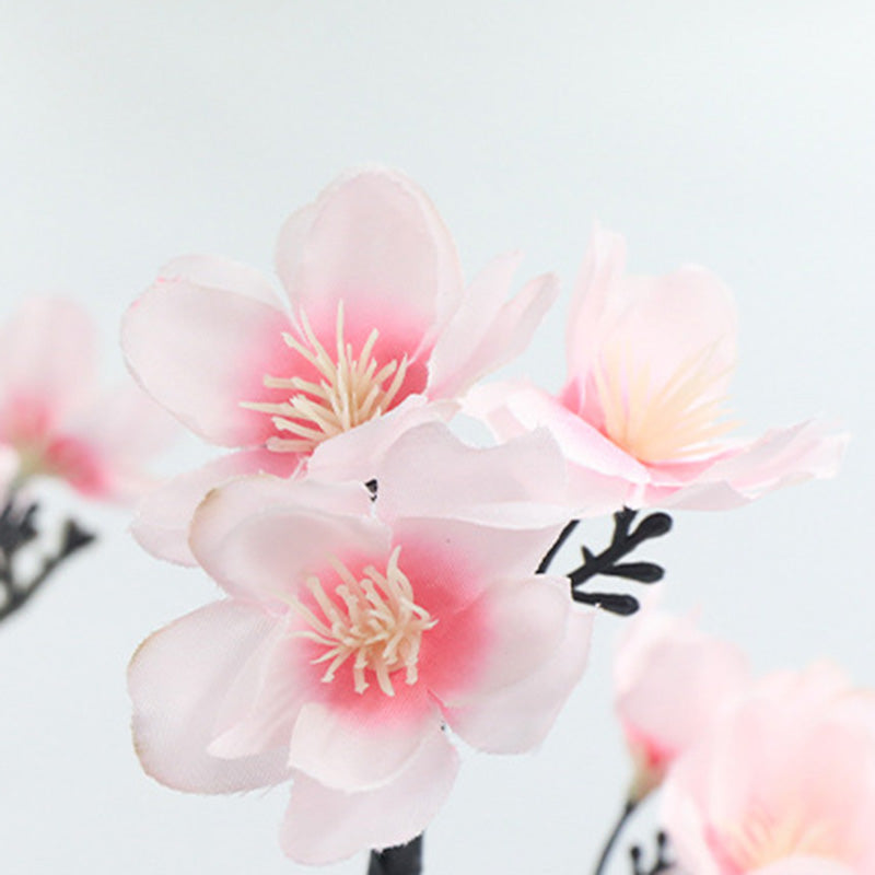 Modern Art Deco Simulation Flower Tree Shape LED Table Lamp For Bedroom