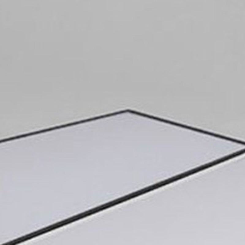 Plafonnier LED en acrylique à montage affleurant carré rond géométrique minimaliste moderne pour chambre 