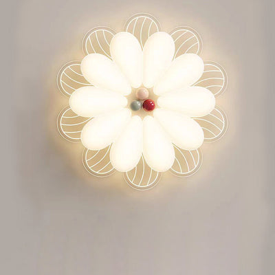 Lustre Plafonnier LED en Fer Créatif Contemporain pour Chambre à Coucher 