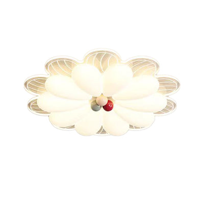 Lustre Plafonnier LED en Fer Créatif Contemporain pour Chambre à Coucher 