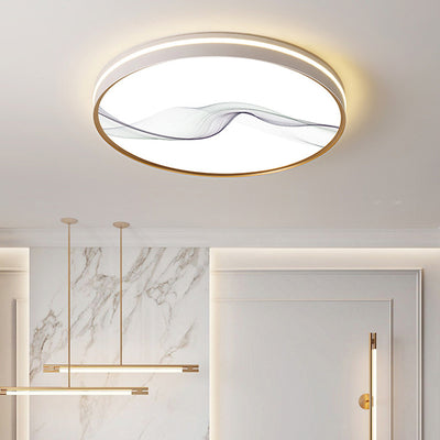 Plafonnier LED en fer, acrylique, aluminium, rond, carré, rectangle, lotus, ligne, style chinois traditionnel pour salon 