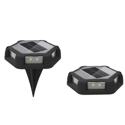 ضوء حديقة شمسي LED مقاوم للماء من الألومنيوم المعاصر مربع للكمبيوتر الشخصي للاستخدام الخارجي في الفناء 
